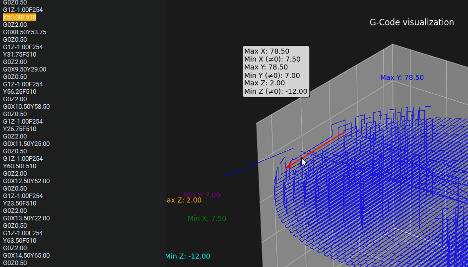 mark lines and highlight them